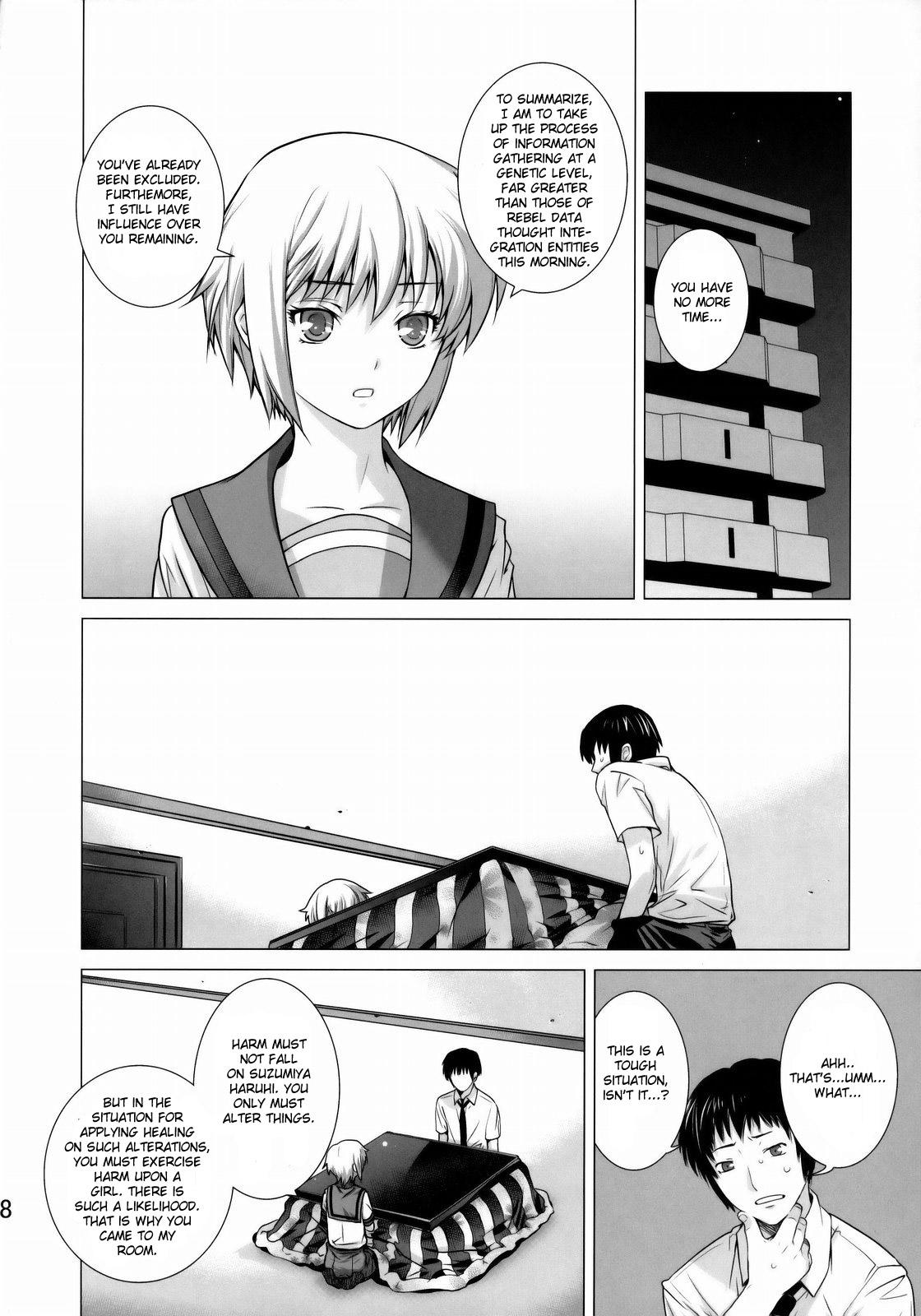 Doctor Sex Ore to Nagato. | Me and Nagato - The melancholy of haruhi suzumiya Girls - Page 7