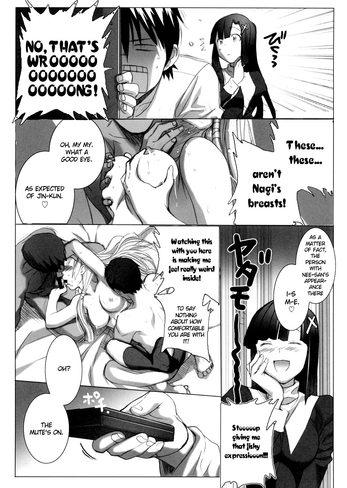 Beard (C75) [TEX-MEX (Red Bear)] Zange-chan Zange-chan, Love-love--- (Kannagi) [English] {Anonygoo} - Kannagi Amateur - Page 8