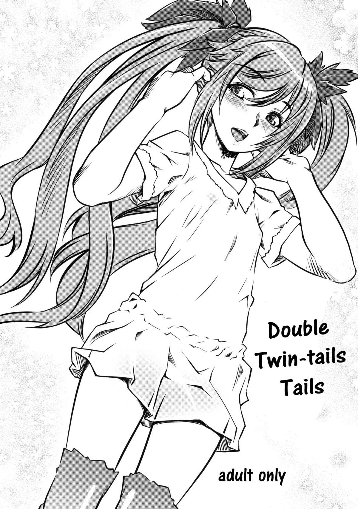 Dauble Twin Tail Shippo | Double Twin Tails Shippo 1