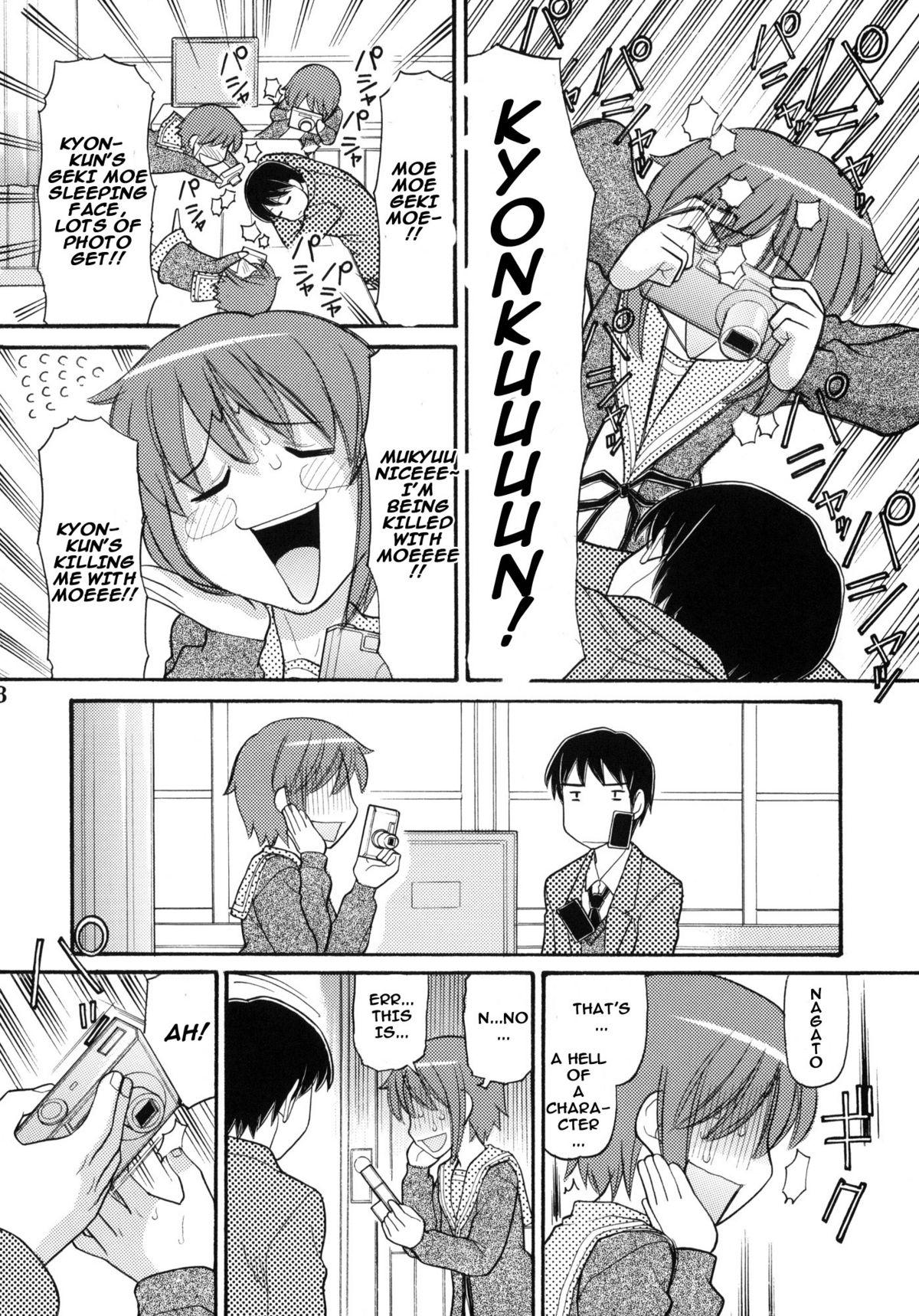 No Condom Some Day In The YUKI.N - The melancholy of haruhi suzumiya Gay Fucking - Page 7