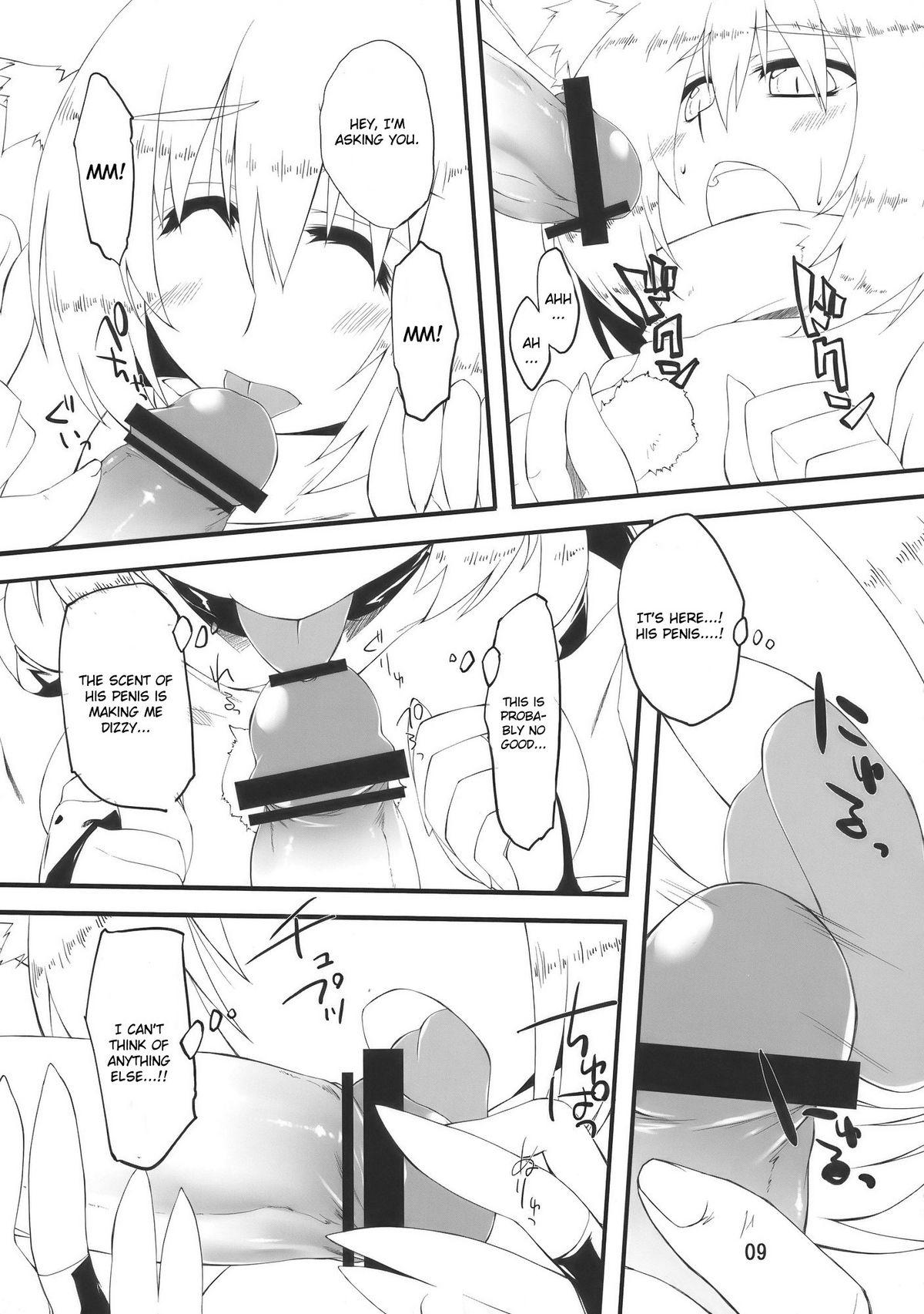 Red Head Tengu FEVER - Touhou project Cogiendo - Page 9
