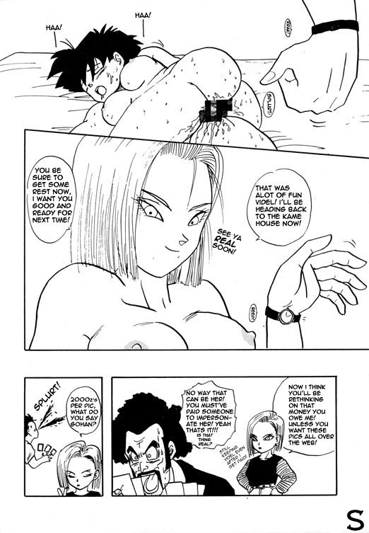 Ecchi 18 & Videl - Dragon ball z Ass Worship - Page 17