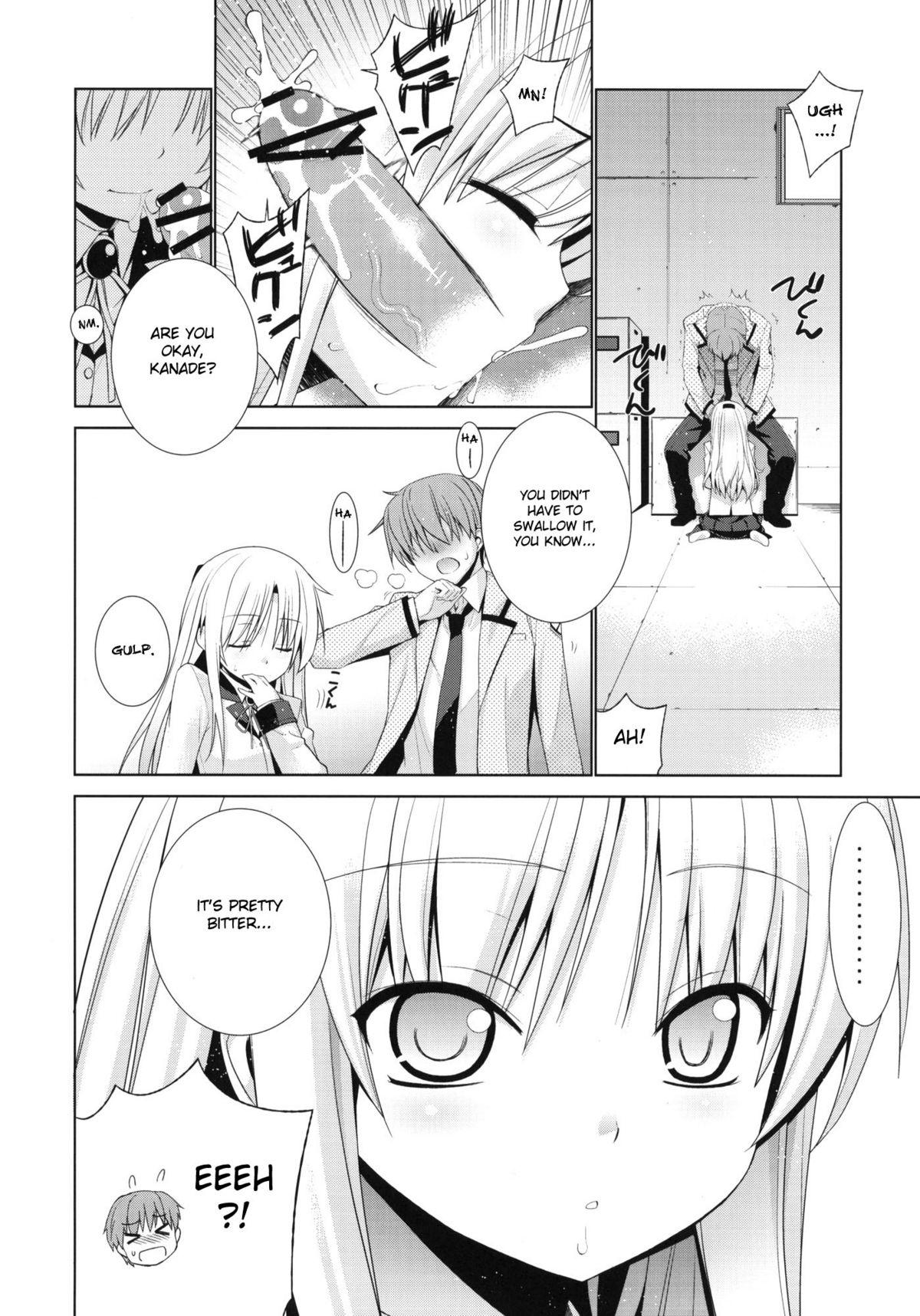 Gay Boys Angel Days - Angel beats Licking Pussy - Page 5