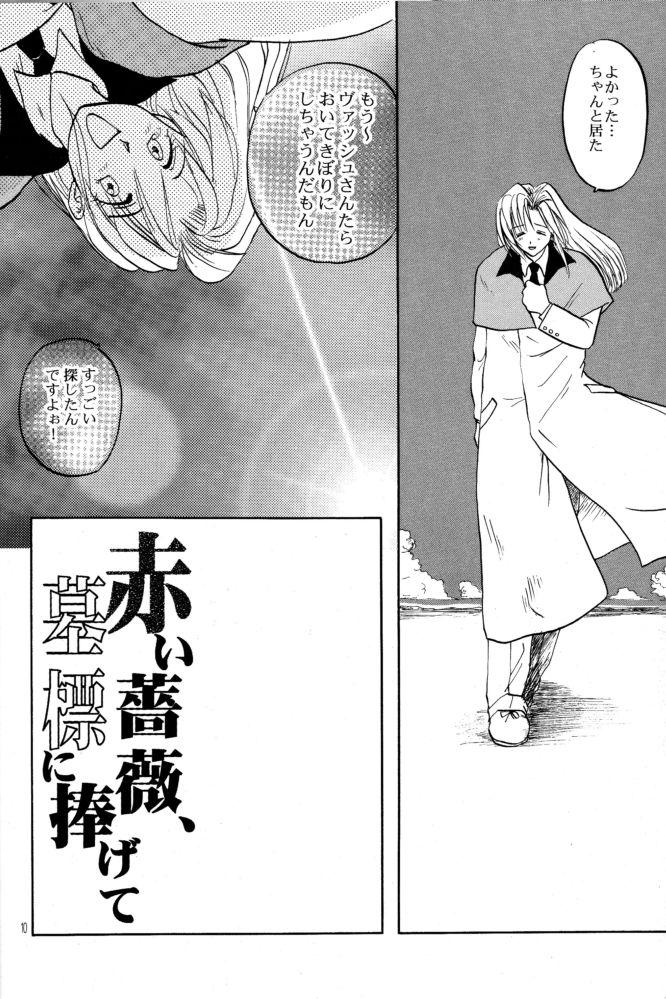 Spy Akai Bara, Bohyou ni Sasagete - Trigun Fitness - Page 10
