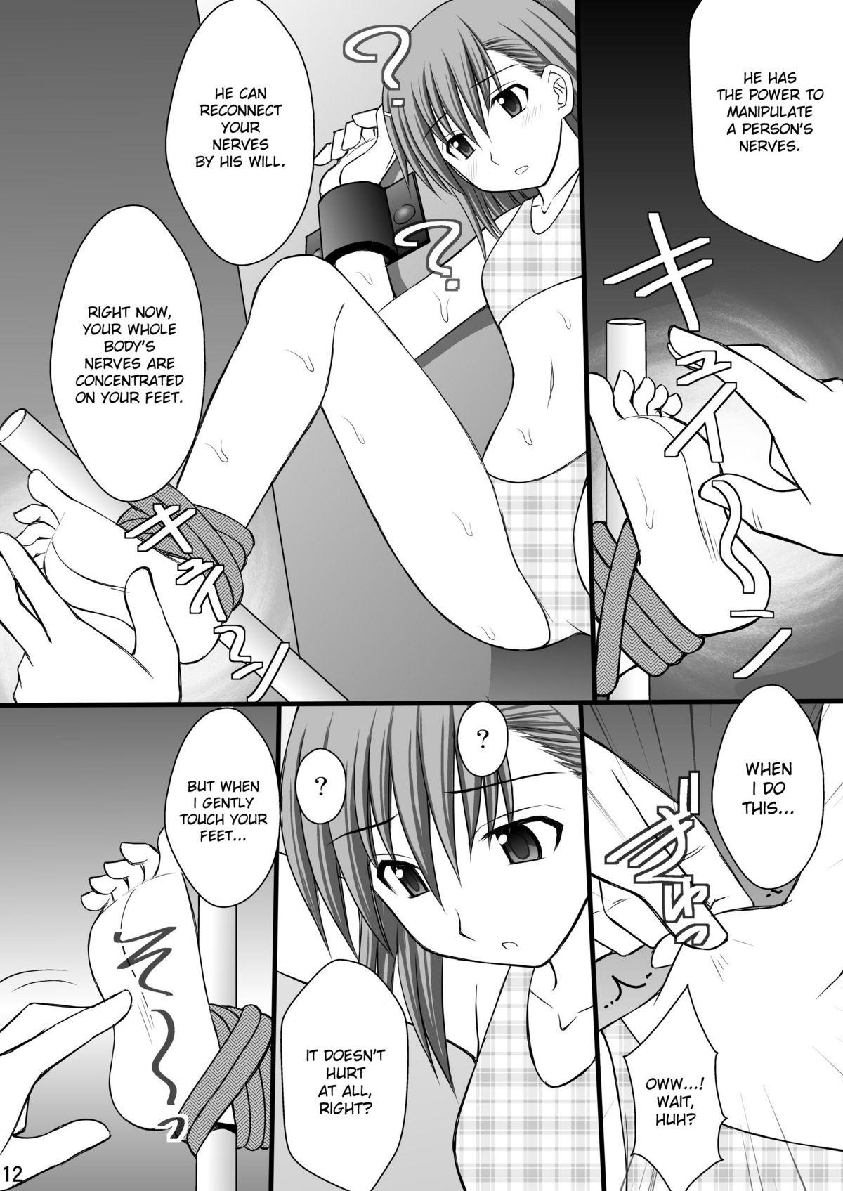Sucking Seishin Houkai suru made Kusuguri makutte Ryoujoku shitemiru Test III | Rape and tickle test until one loses her sanity III - Toaru kagaku no railgun Inked - Page 11