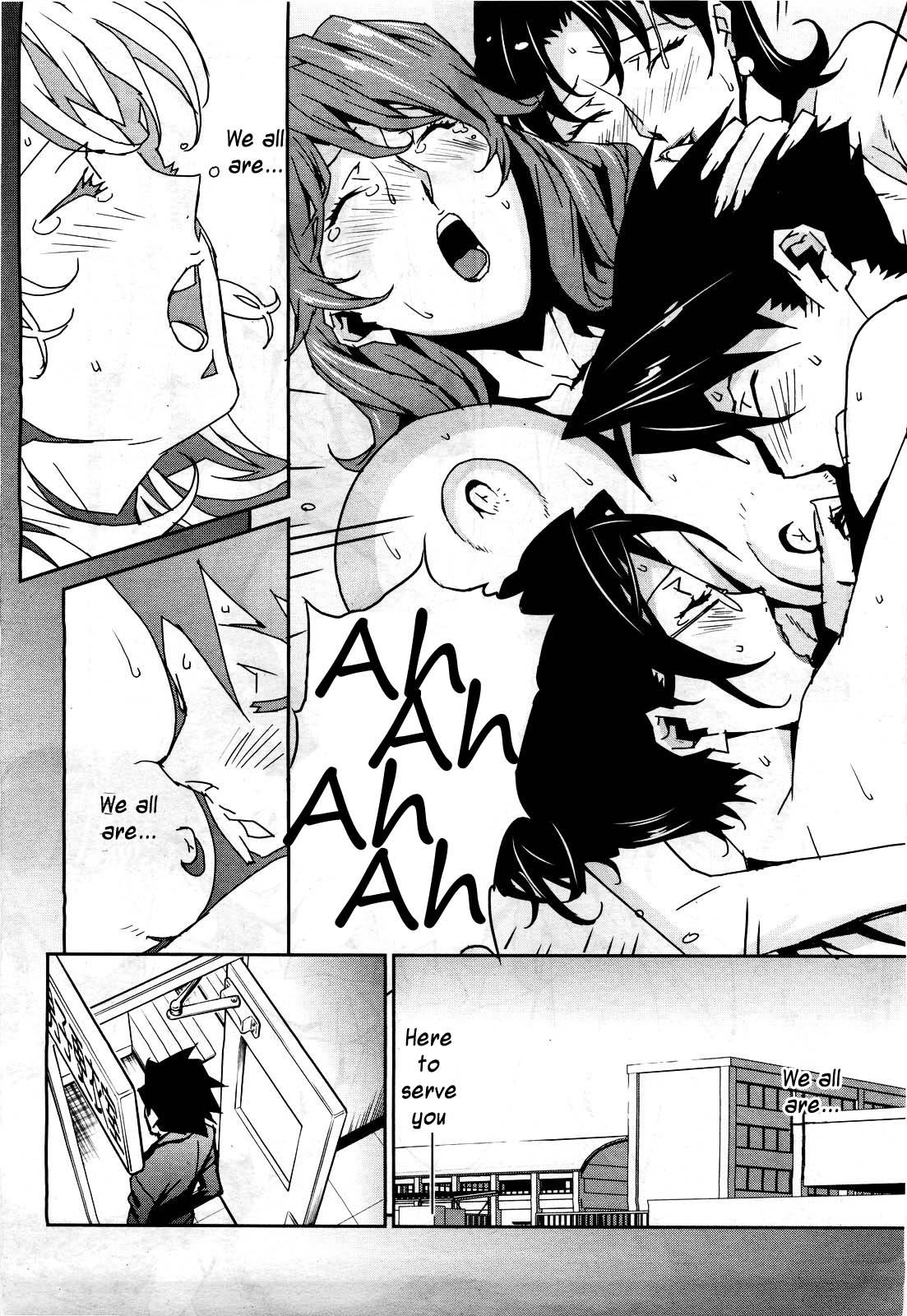 Gay Blackhair Bust Up! School Ch. 5-6 Bukkake - Page 39