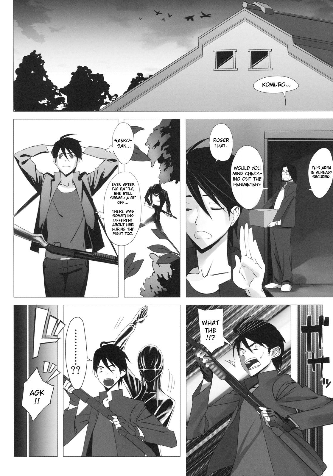 Shaven Busujima Trans - Highschool of the dead Fellatio - Page 5