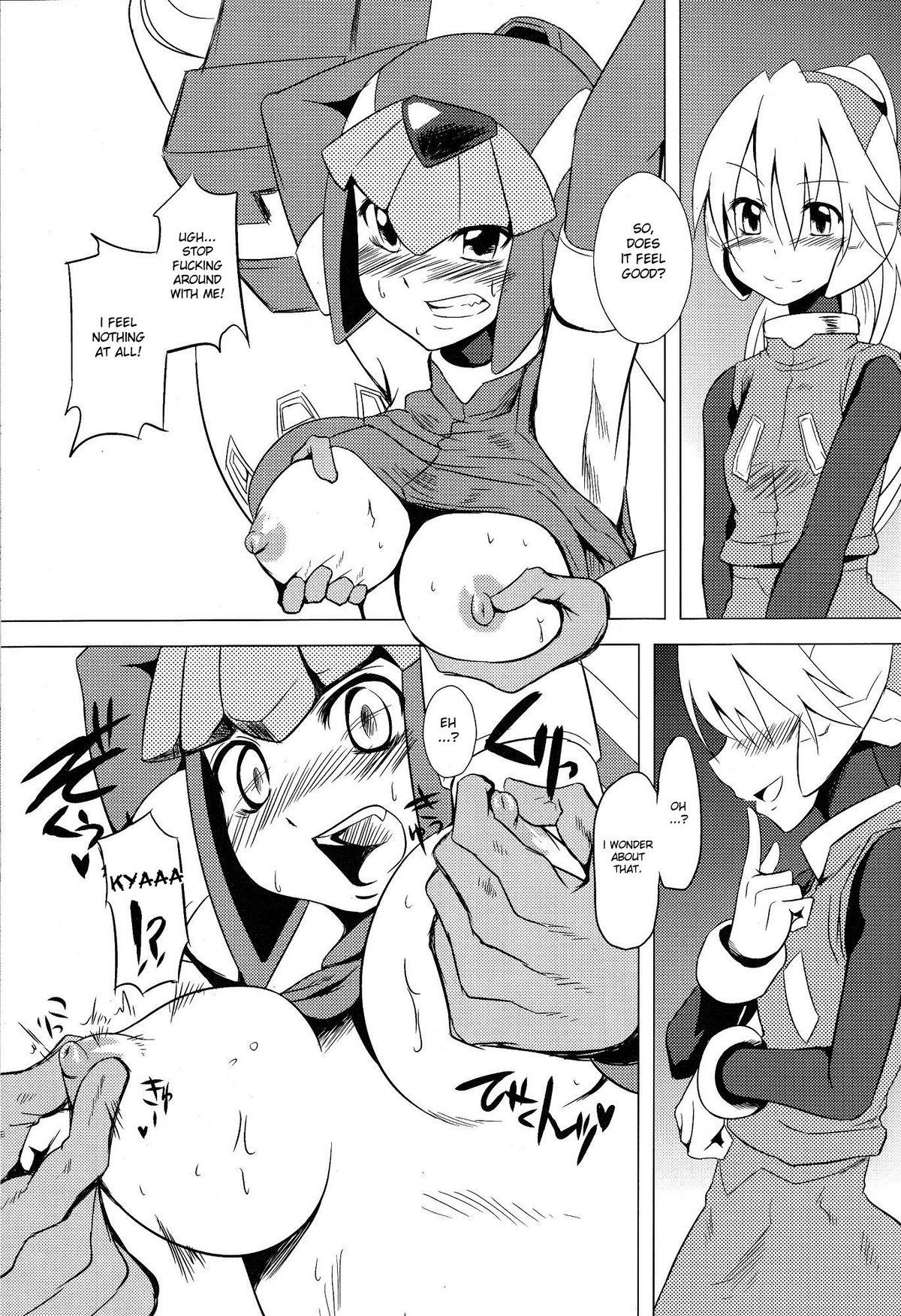 Doll Haraguro-sama wa Wadatsumi ga Okirai | Miss Meanie Hates the Sea God - Megaman zero Nurumassage - Page 8