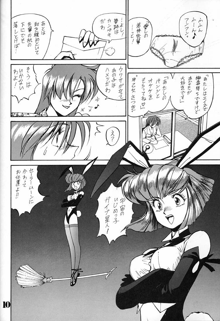Gostoso Chosen Ame - Sailor moon Ranma 12 Tenchi muyo Dragon ball Fushigi no umi no nadia Otaku no video Dando - Page 9