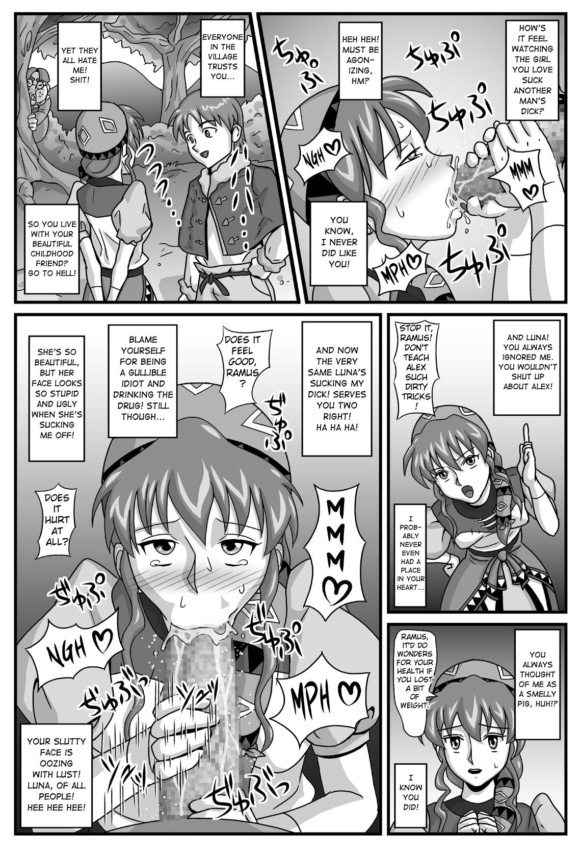 Swedish The Cumdumpster Princess of Burg 01 - Lunar silver star story Anime - Page 9