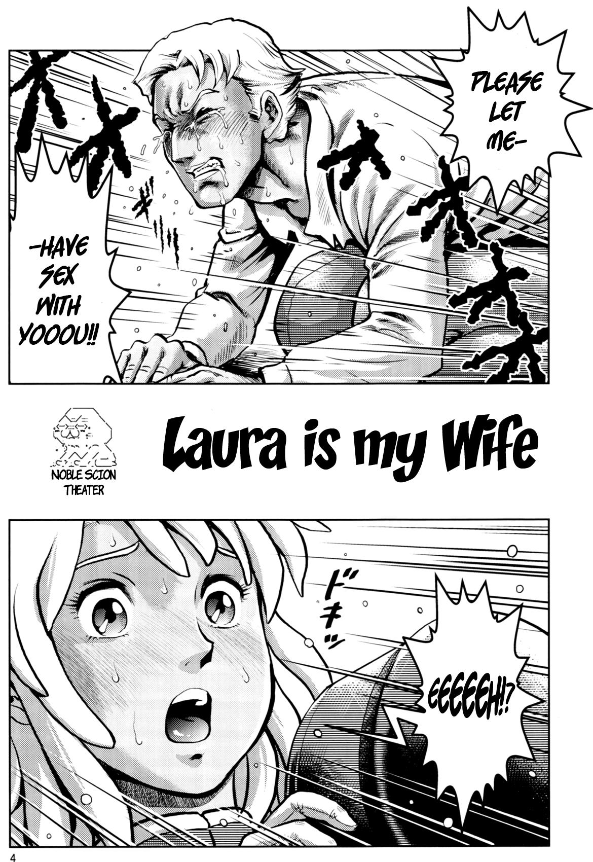 Fisting Laura wa Ore no Yome | Laura is my Wife - Turn a gundam Sharing - Page 3