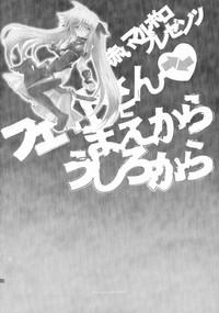 Fate-san Mae kara Ushiro kara 3