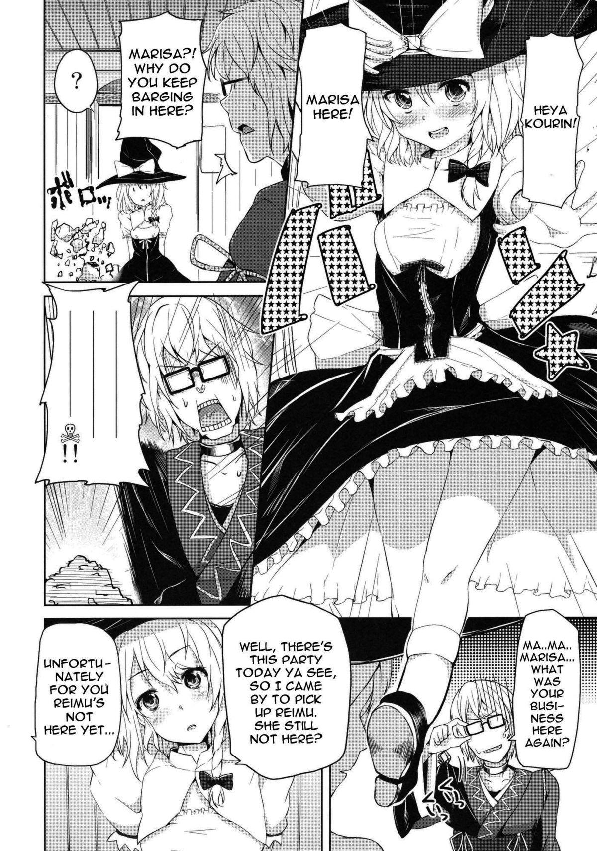 Rough Sex Zutto Kourin no Turn! Turn 1 me | It's Always Kourin's Turn - First Turn - Touhou project Milfs - Page 5