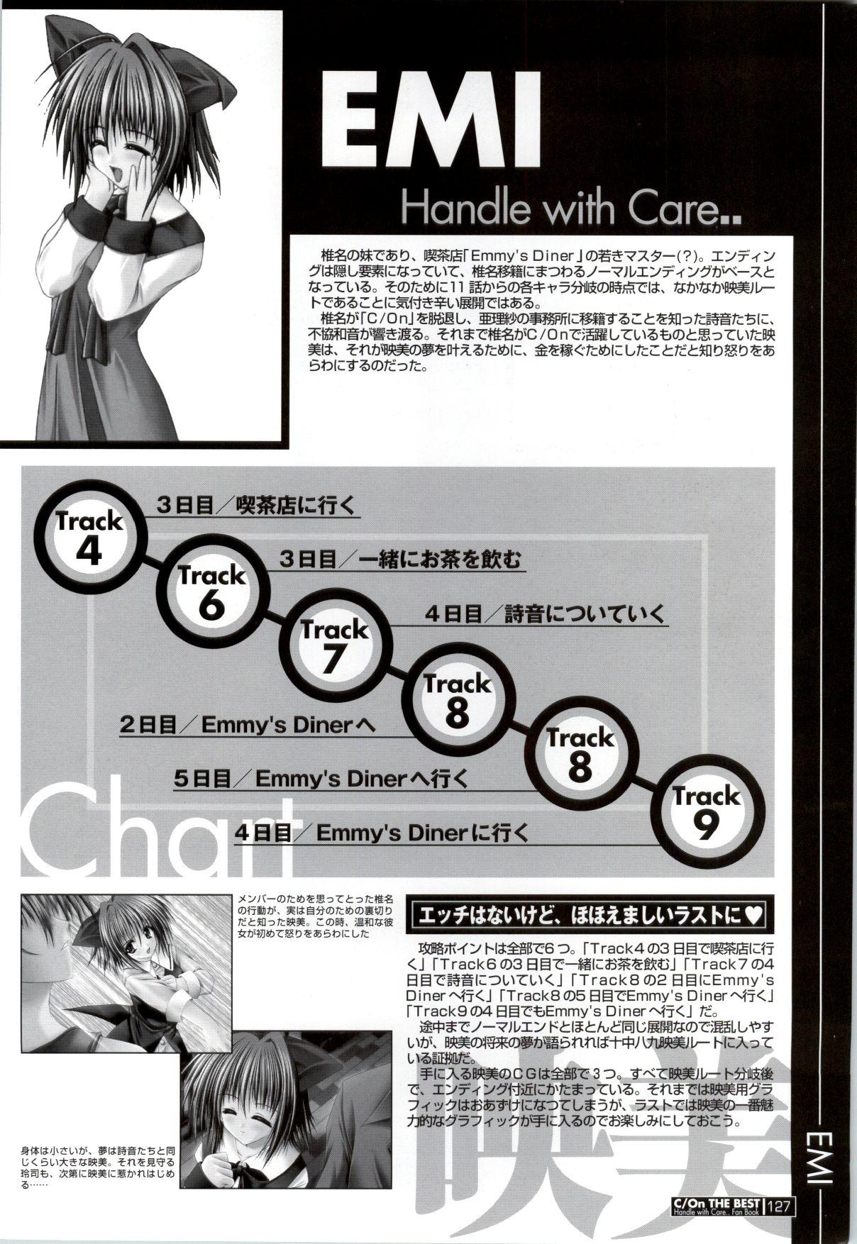 C/On THE BEST Handle with Care... OFFICIAL FAN BOOK 126
