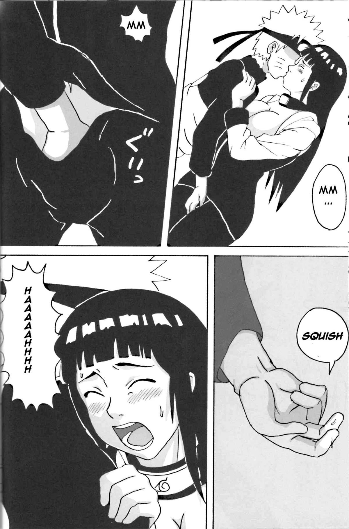 Spread Hinata Ganbaru! | Hinata Fight! - Naruto Licking - Page 9