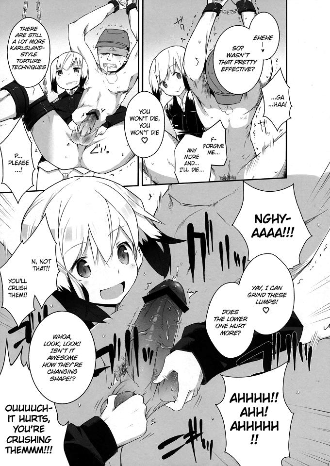 Peludo Neuroi ni natte Hartmann chuui ni Dual Core hakai saretai Kessei-Kaisan | I Want to Turn Into a Neuroi and Have Lieutenant Hartmann Destroy My Dual Core - Strike witches Dick Suckers - Page 8