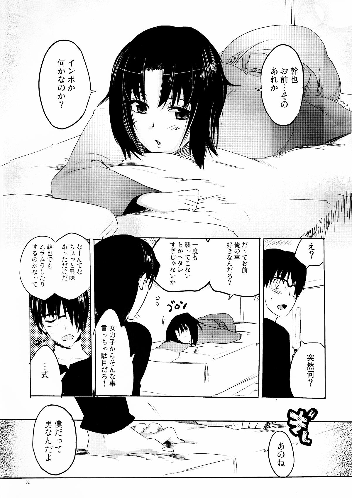 Twinks Furimawasareru Hitotachi - Kara no kyoukai Femdom - Page 2