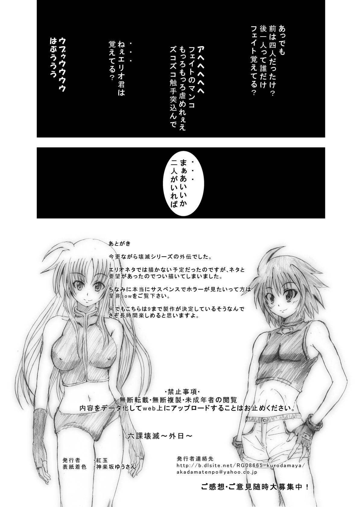 Big Tits 六課壊滅～外日～ - Mahou shoujo lyrical nanoha Fudendo - Page 21