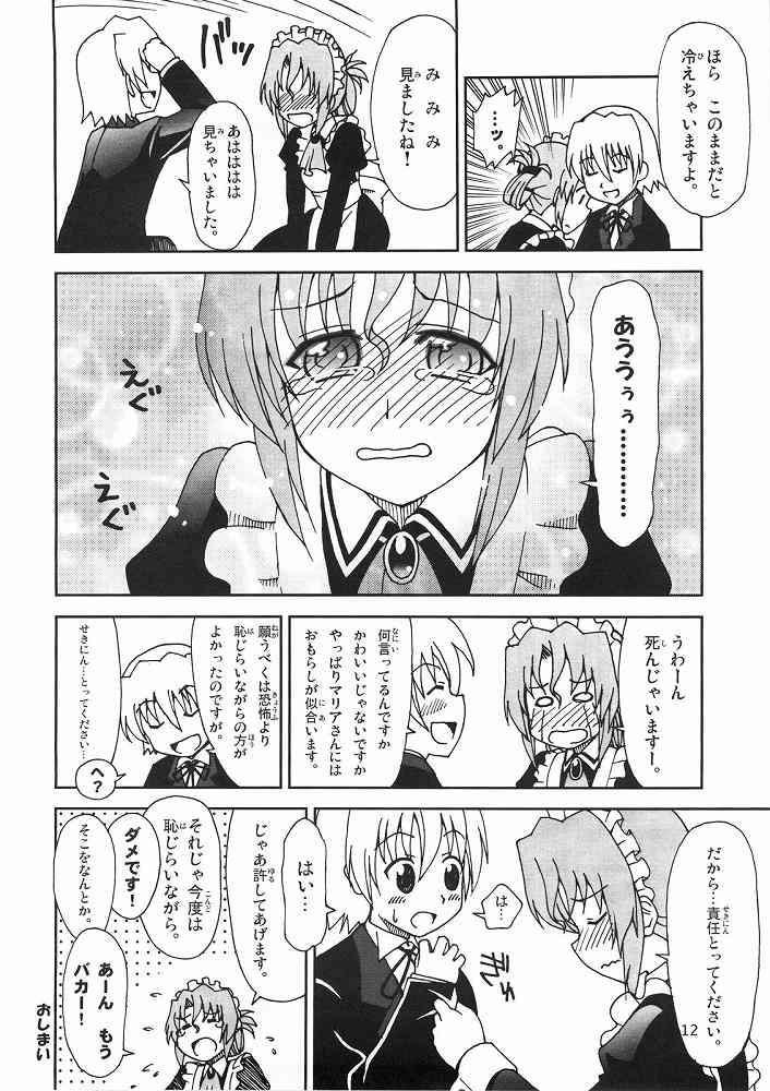 Homosexual Hayate ni yoru fukuonsho - Hayate no gotoku Africa - Page 11