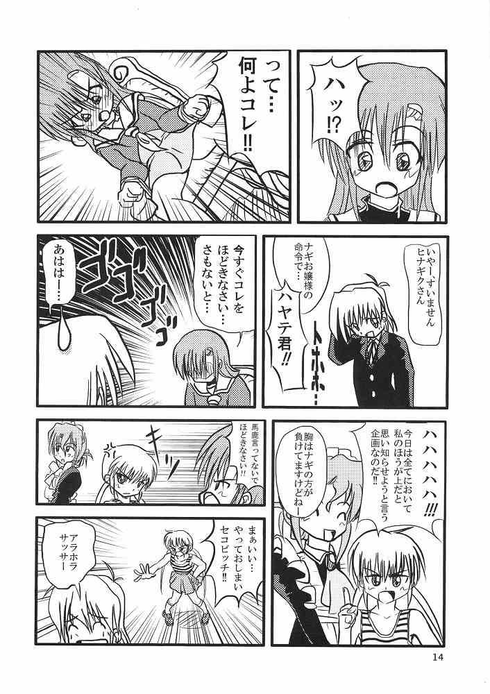 Nudist Hayate ni yoru fukuonsho - Hayate no gotoku Tranny - Page 13