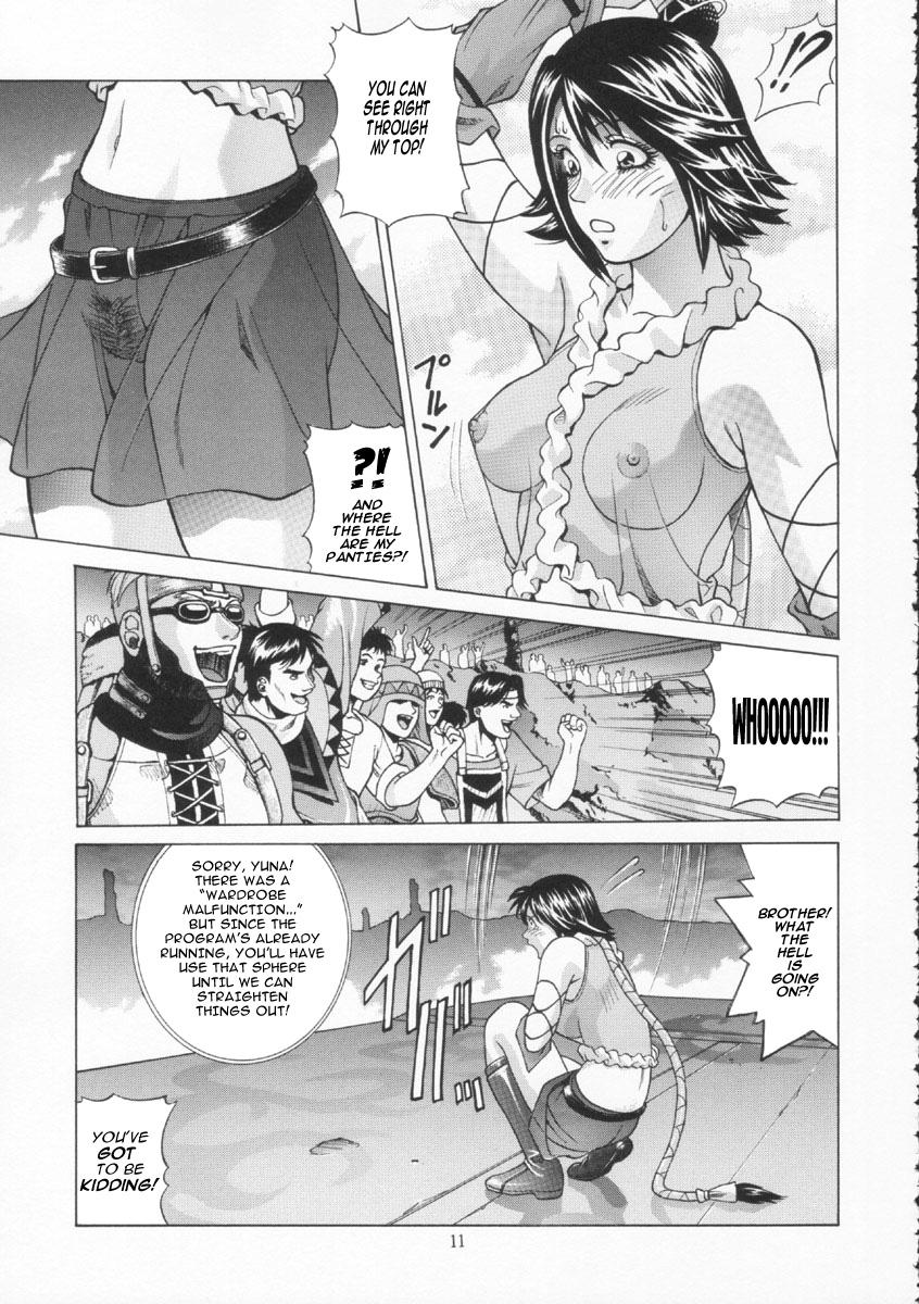 Suruba YUNA - Final fantasy x 2 Rubia - Page 10