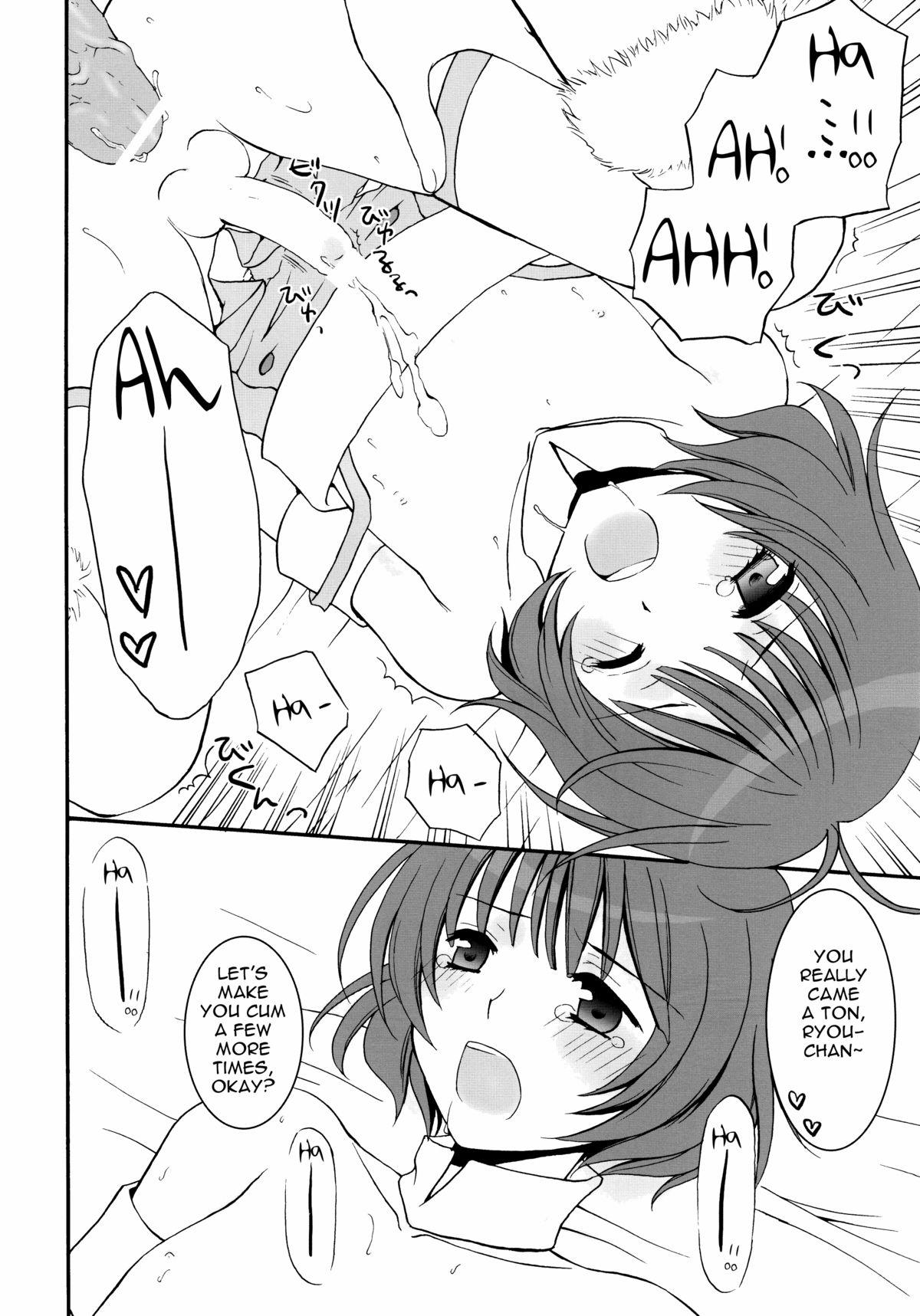 Webcamsex Ryouchan to Shiyou Yo! - The idolmaster Peludo - Page 13