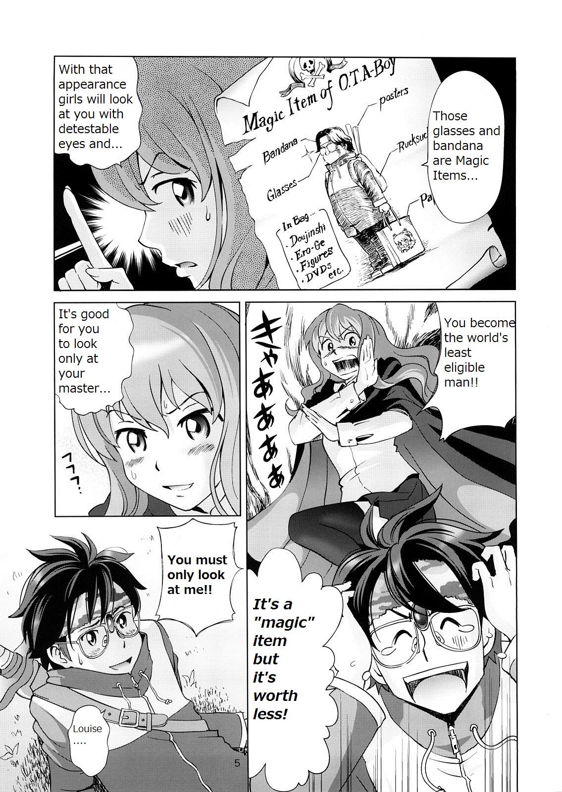 Sluts Louise to Himitsu no Heya - Louise and Her Secret Room - Zero no tsukaima Tranny - Page 6