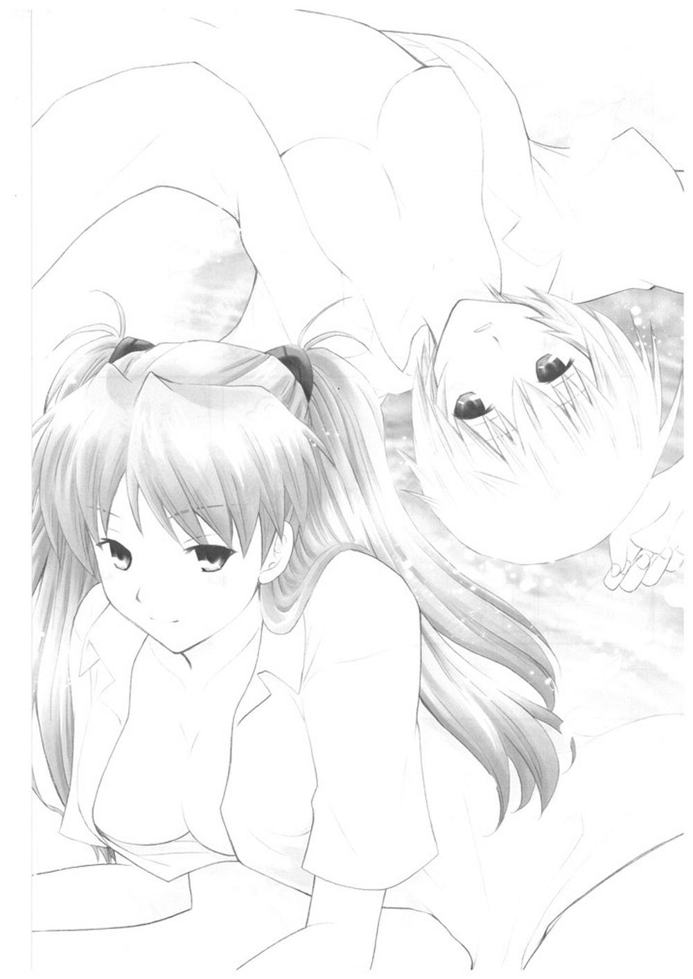Female kimitoboku - Neon genesis evangelion Screaming - Page 2