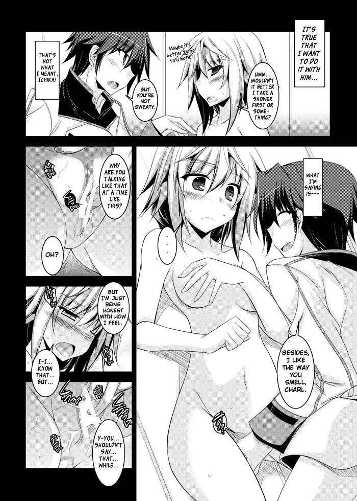 Hot Whores A Story About What Ichika, One of the Most Dense Oaf Ever, and Charl did in the Fitting Room - Infinite stratos Bubble Butt - Page 2