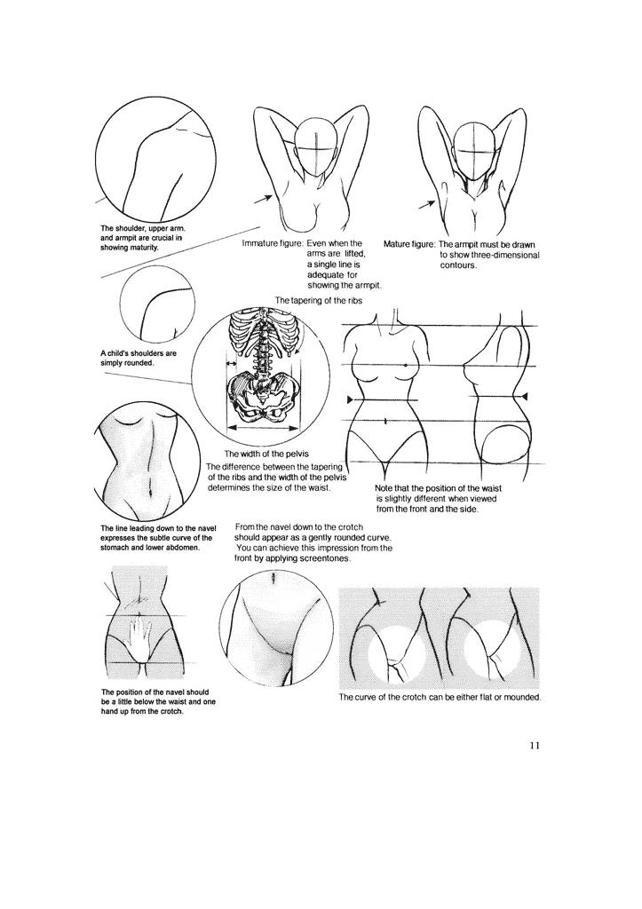 Trimmed Hikaru Hayashi - Techniques For Drawing Female Manga Characters Shemale Porn - Page 10