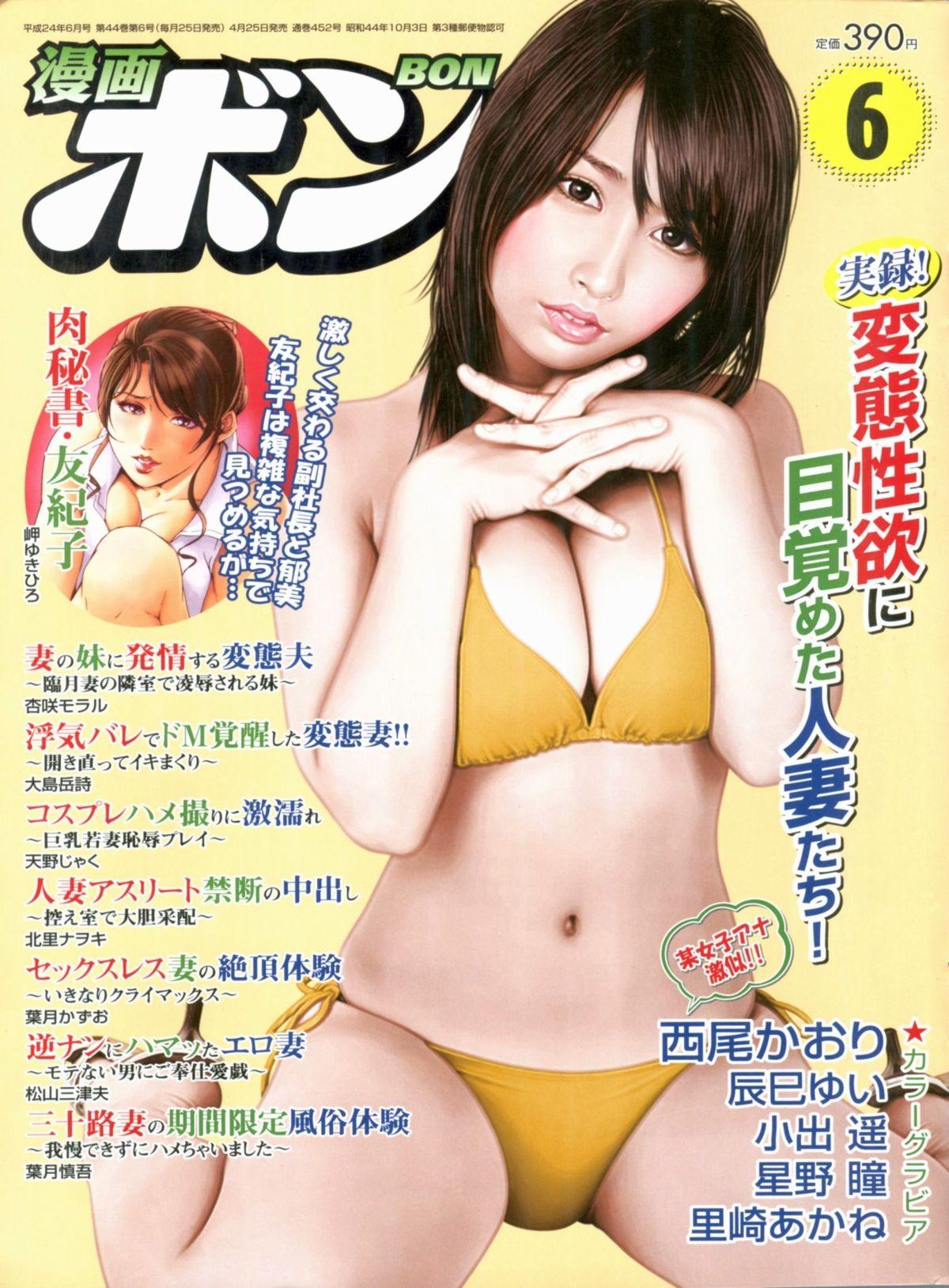 Sex Toys Manga Bon 2012-06 Gay Longhair - Picture 1