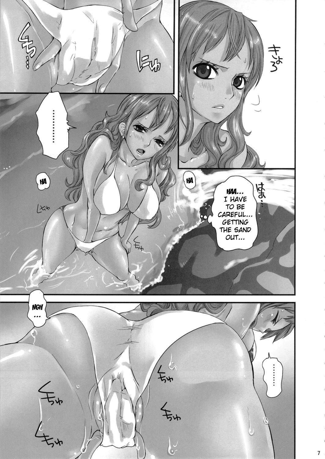 Gay Largedick Natsu * Hana | Summer Flower - One piece Striptease - Page 5