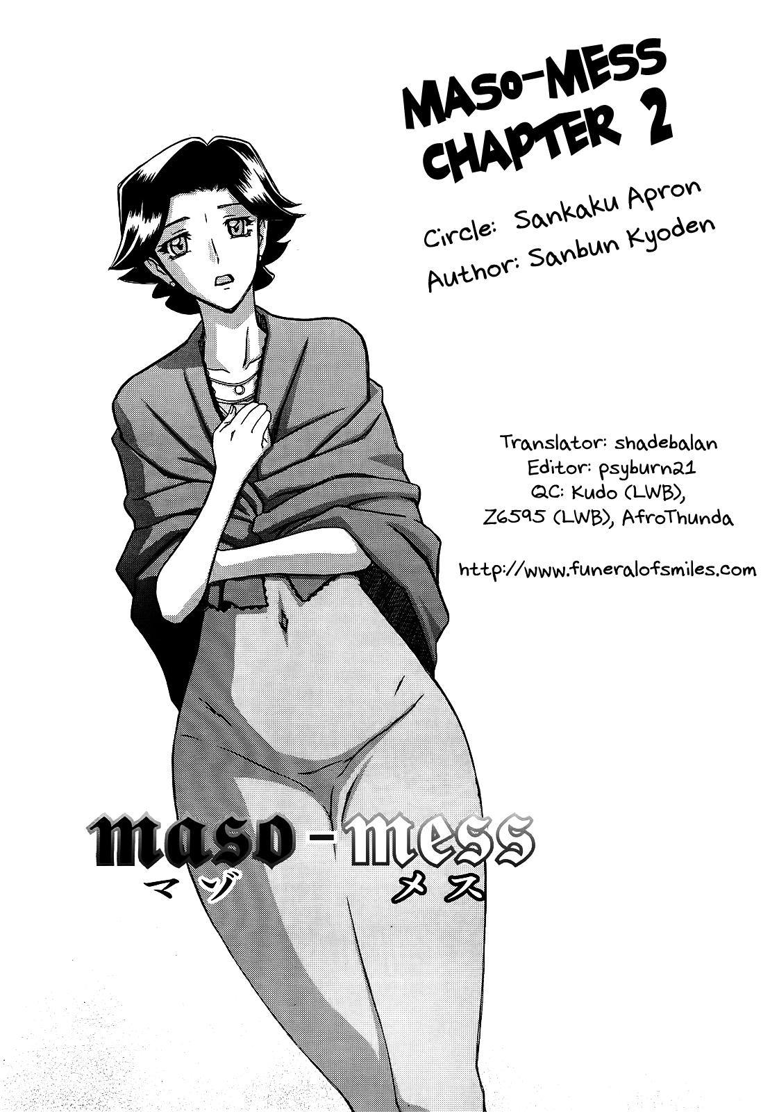 [Sanbun Kyoden] maso-mess Ch. 1-2 [English] [Cipher + Funeral of Smiles] 35