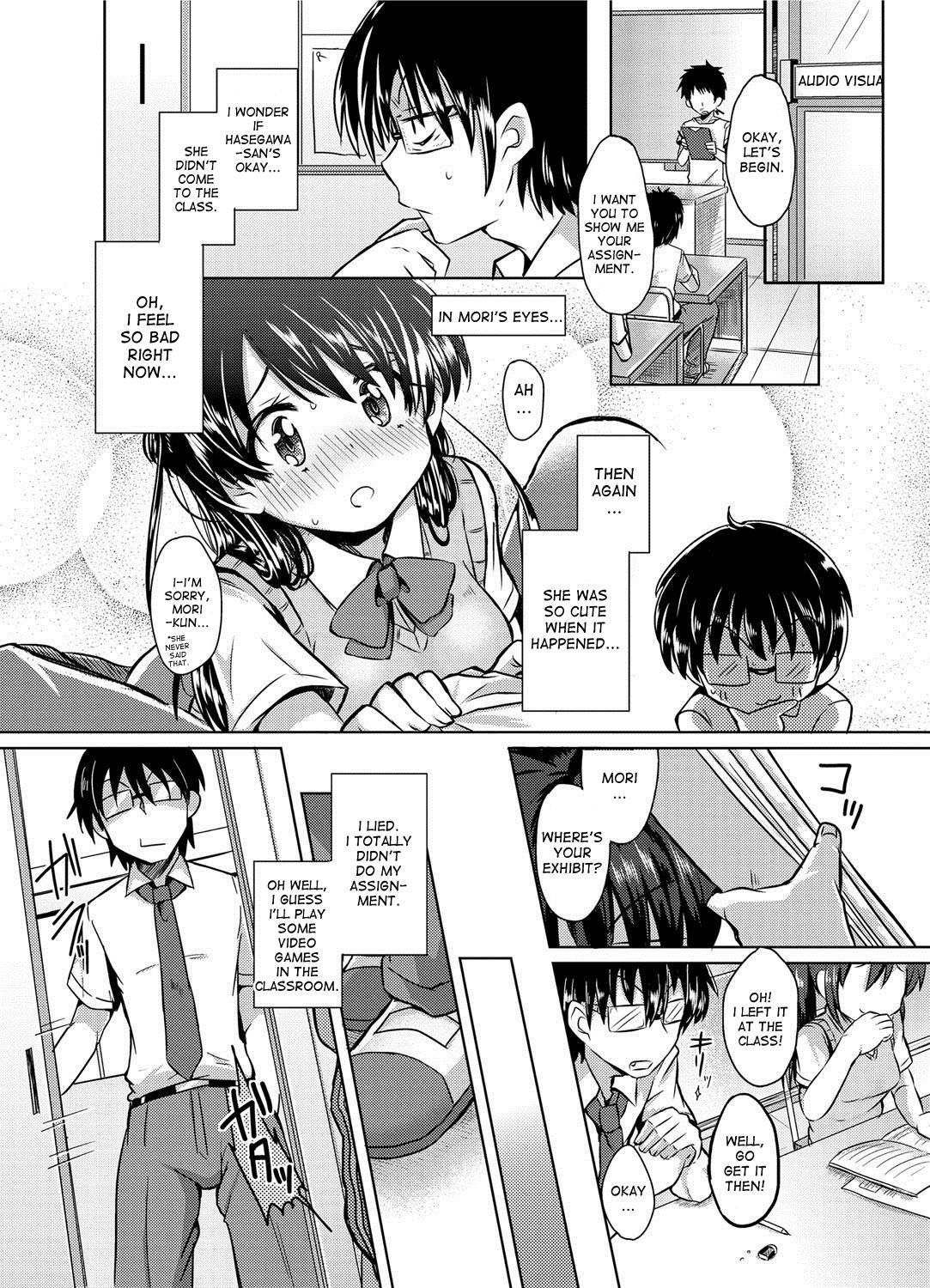 Cam Sex [Kamiya Zuzu] Hasegawa-san and Mori-kun (Canopri Comic 2012-07 Vol.21) [English] {DesuDesu} [Digital] Anale - Picture 3