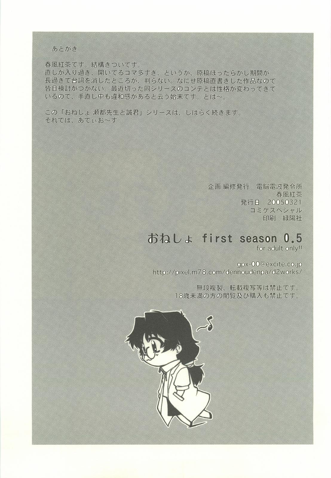 Short Onesho first season ver.0.5 Tongue - Page 7