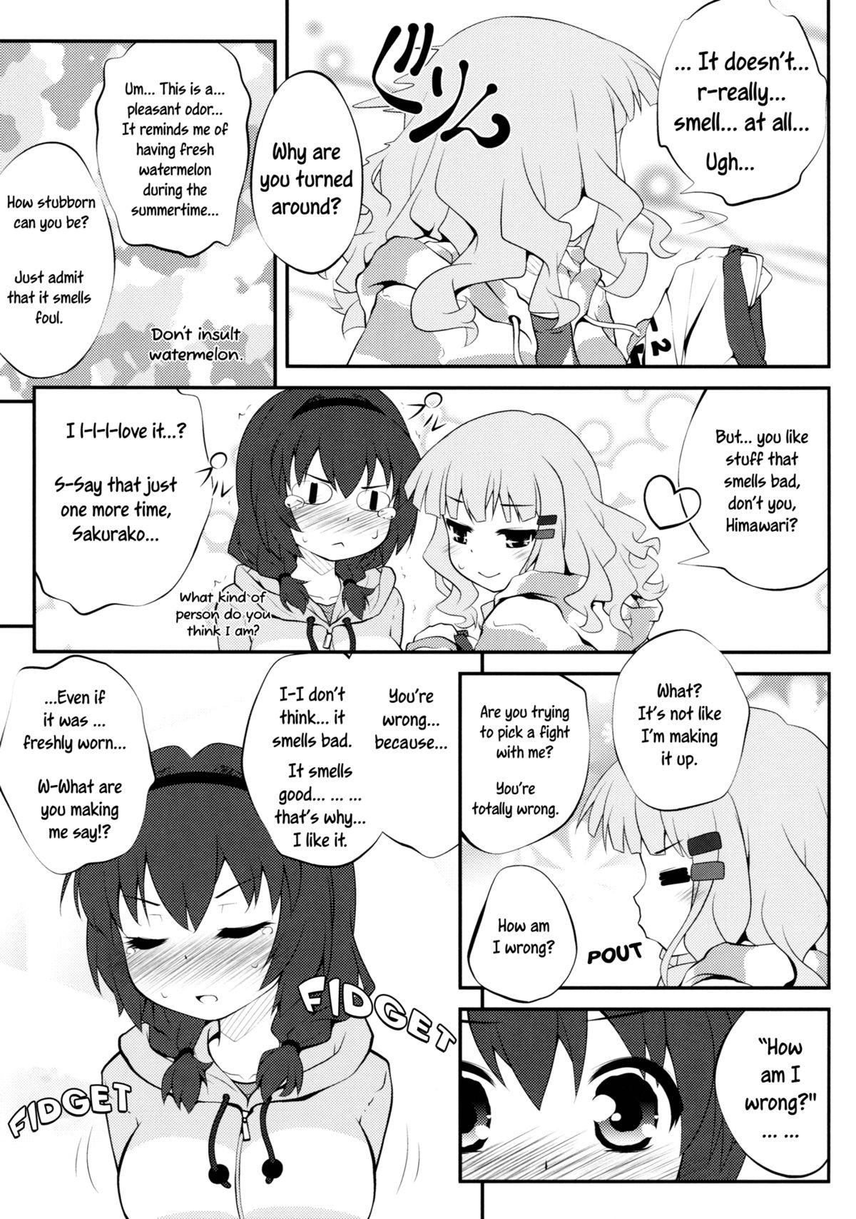 Shavedpussy Himegoto Flowers 5 | Secret Flowers 5 - Yuruyuri Piss - Page 10