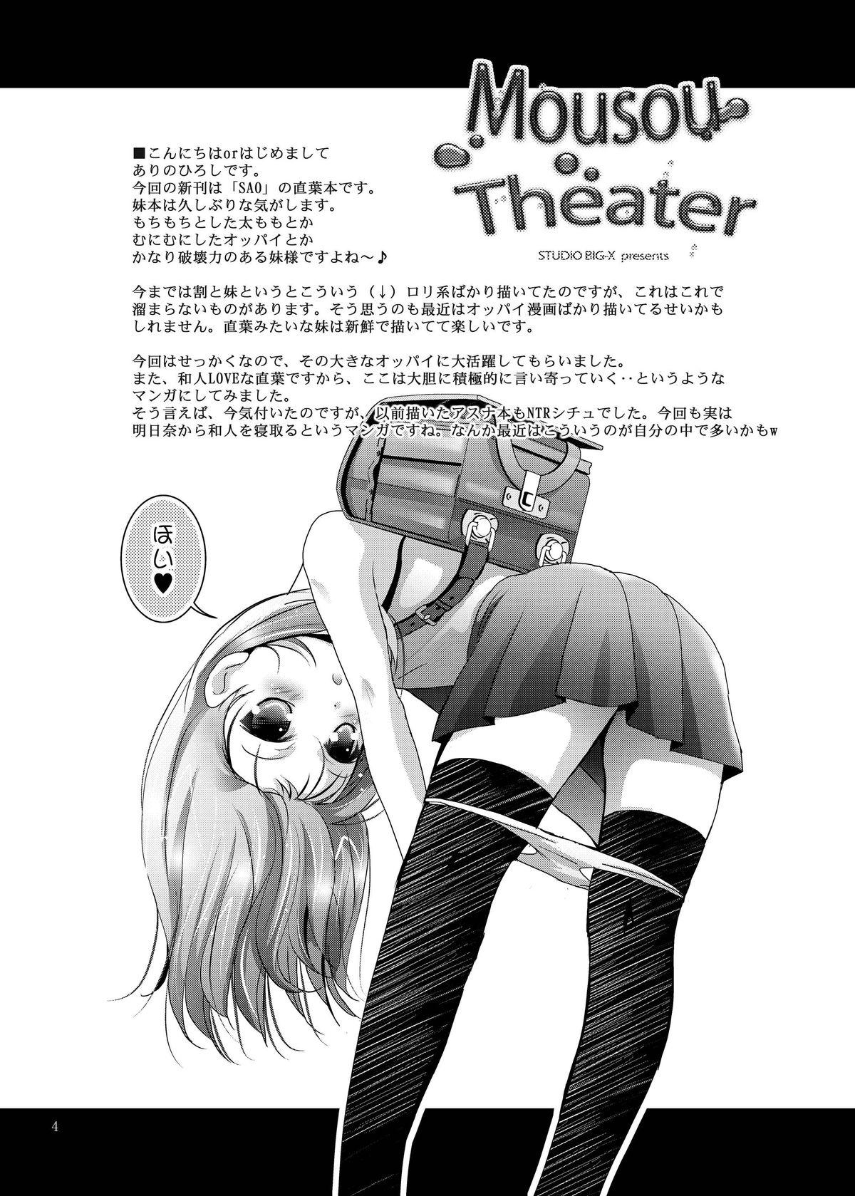 Anale MOUSOU THEATER38 - Sword art online Indonesia - Page 4
