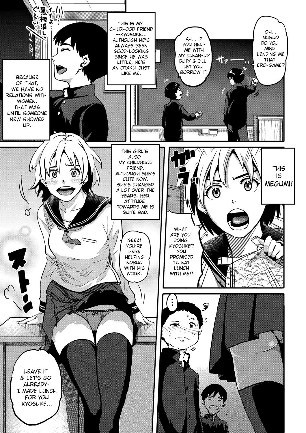 Letsdoeit Haha to Ikemen x Boku to Zurineta Girls Getting Fucked - Page 1